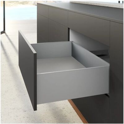 Marco de cajón Hettich AvanTech YOU - 270mm, Plateado, Doble Pared Marco de cajón Hettich AvanTech YOU - 270mm, Plateado, Doble Pared