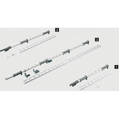 Hettich 9132546 Cajón corredero - LeMans II, Blanco, 600-750mm Hettich 9132546 Cajón corredero - LeMans II, Blanco, 600-750mm