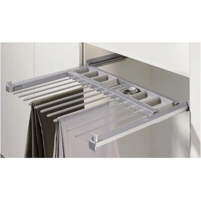 Hettich 9132918 - Soporte para pantalones ajustable para 12 pantalones Hettich 9132918 - Soporte para pantalones ajustable para 12 pantalones