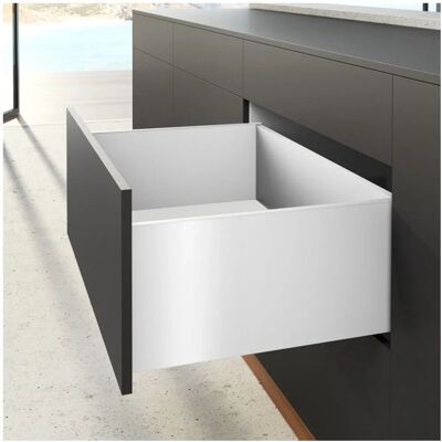Hettich AvanTech YOU Marco de Cajón - 500mm, Blanco, Doble pared, Altura del sistema 251mm - Marco de cajón Hettich AvanTech YOU Marco de Cajón - 500mm, Blanco, Doble pared, Altura del sistema 251mm - Marco de cajón