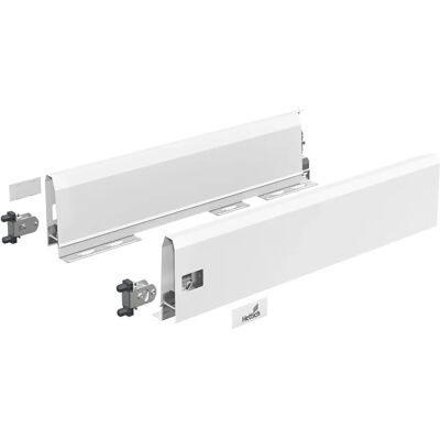 Set Hettich ArciTech per cassetti - 126mm - Bianco Set Hettich ArciTech per cassetti - 126mm - Bianco