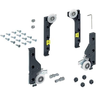 Hettich SlideLine M Set di ferramenta per porte scorrevoli - Set di ferramenta per porte scorrevoli Hettich SlideLine M Set di ferramenta per porte scorrevoli - Set di ferramenta per porte scorrevoli