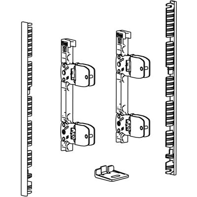 Connettore AvanTech YOU Hettich - Frontale Interna, Altezza 187mm Connettore AvanTech YOU Hettich - Frontale Interna, Altezza 187mm