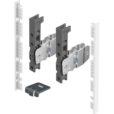 Hettich H139mm-Blanc Accessoires Mobilier AvanTech YOU - Hauteur 139mm Hettich H139mm-Blanc Accessoires Mobilier AvanTech YOU - Hauteur 139mm