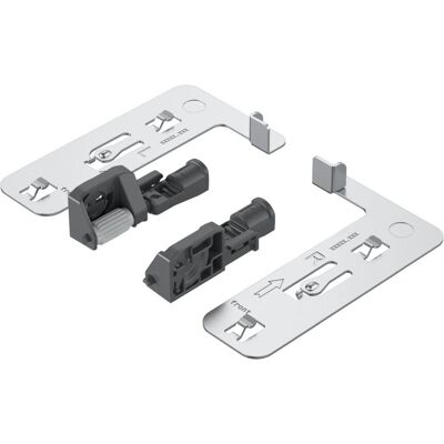 Hettich 9257706 Glissière de tiroir - Sans outils Hettich 9257706 Glissière de tiroir - Sans outils