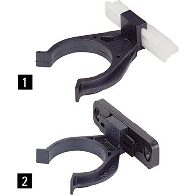 Hettich Unterstützung für Sockelblenden - Schwarz, 70mm Höhe, 200 Stück Hettich Unterstützung für Sockelblenden - Schwarz, 70mm Höhe, 200 Stück