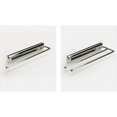 Hettich 70690 Toallero de acero cromado de pared Hettich 70690 Toallero de acero cromado de pared