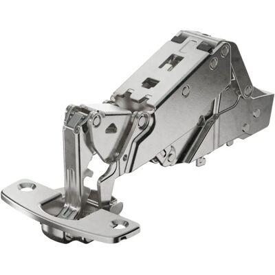 Hettich 8657i Nikkel Scharnieren - Half-inbouw, Demping, 165° Hettich 8657i Nikkel Scharnieren - Half-inbouw, Demping, 165°