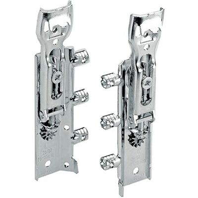 Hettich Wandhalter Supporto - Verstellbare Tiefe - 45kg Tragkraft Hettich Wandhalter Supporto - Verstellbare Tiefe - 45kg Tragkraft