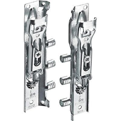 Hettich - Sah 216 Schrankaufhänger Set - Links & Rechts Hettich - Sah 216 Schrankaufhänger Set - Links & Rechts