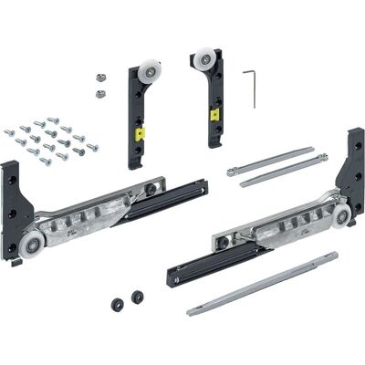 Hettich - Kit di ferramenta per porta scorrevole - 10 kg Hettich - Kit di ferramenta per porta scorrevole - 10 kg