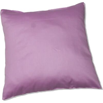 Kinzler Baumwoll Satin Kissenhülle Flieder - Kissenbezug Kinzler Baumwoll Satin Kissenhülle Flieder - Kissenbezug