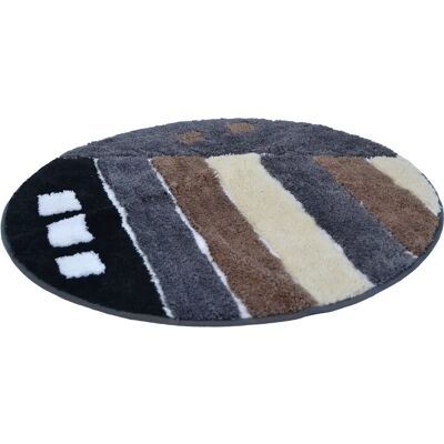 KINZLER Gembloux Mikrofaser Badematte - rund Ø 80cm KINZLER Gembloux Mikrofaser Badematte - rund Ø 80cm