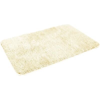 Kinzler Mikrofaser Badematte - Beige, 20mm, Rechteckig & Rutschfest - Badteppich Kinzler Mikrofaser Badematte - Beige, 20mm, Rechteckig & Rutschfest - Badteppich