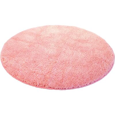 KINZLER Chaozhou Mikrofasermatte rund - rosa - Badematte KINZLER Chaozhou Mikrofasermatte rund - rosa - Badematte