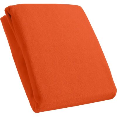 KUM Mikrofaser-Fleece Spannbettlaken - 90-100x200cm, orange KUM Mikrofaser-Fleece Spannbettlaken - 90-100x200cm, orange