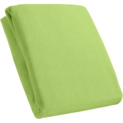 KUM Mikrofaser-Fleece Spannbettlaken - 140-160x200 cm - Grün - Bettwäsche KUM Mikrofaser-Fleece Spannbettlaken - 140-160x200 cm - Grün - Bettwäsche
