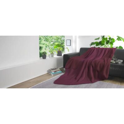 KINZLER Demi Flausch Lila Decke - Wohndecke KINZLER Demi Flausch Lila Decke - Wohndecke