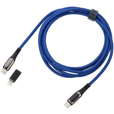 TROIKA - SPEEDY XL - 2 m - USB-C/Lightning - Cable TROIKA - SPEEDY XL - 2 m - USB-C/Lightning - Cable