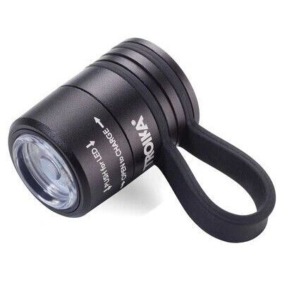 TROIKA Schwarze Magnetlampe - LED, USB wiederaufladbar TROIKA Schwarze Magnetlampe - LED, USB wiederaufladbar