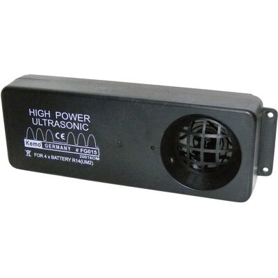 Kemo FG015 Ultraschall Tiervertreiber - 6V, 200m Reichweite, 100 dB Kemo FG015 Ultraschall Tiervertreiber - 6V, 200m Reichweite, 100 dB