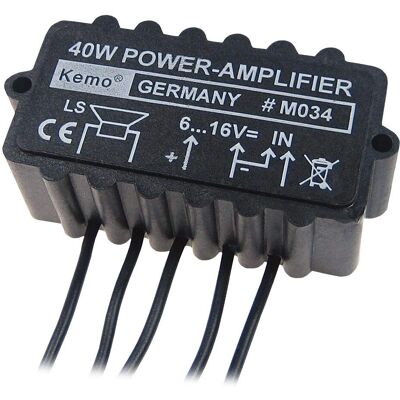 Module amplificateur 40W Kemo M034N - Amplificateur Module amplificateur 40W Kemo M034N - Amplificateur