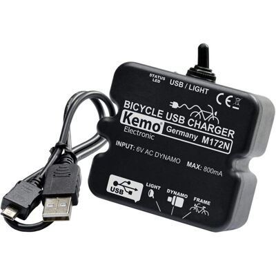 Kemo M172N Bike Regulator - USB, 70V Max Power Kemo M172N Bike Regulator - USB, 70V Max Power