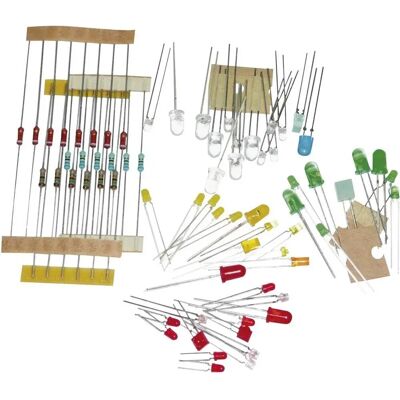 KEMO S93 - Surtido, LED y resistencias - Electronics Kit KEMO S93 - Surtido, LED y resistencias - Electronics Kit