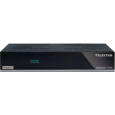Telestar DIGINOVA T 10 IR - Récepteur Full HD DVB-T2/DVB-C - Noir - Publicité Telestar DIGINOVA T 10 IR - Récepteur Full HD DVB-T2/DVB-C - Noir - Publicité