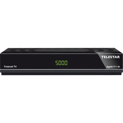 Telestar digiHD TT 7 IR Satellitenempfänger - Schwarz - Full HD Telestar digiHD TT 7 IR Satellitenempfänger - Schwarz - Full HD