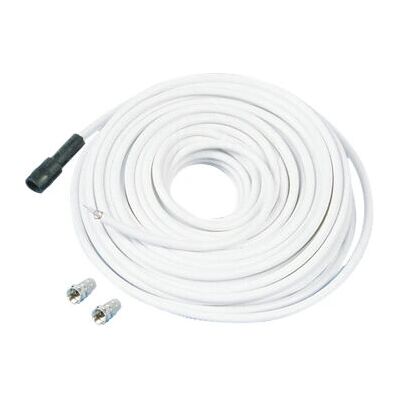 Telestar SKYCABLE 100 Koaxialkabel - 10m Weiß - Koaxialkabel Telestar SKYCABLE 100 Koaxialkabel - 10m Weiß - Koaxialkabel
