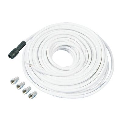 Telestar SKYCABLE 100 Cable coaxial - 30m Blanco Telestar SKYCABLE 100 Cable coaxial - 30m Blanco