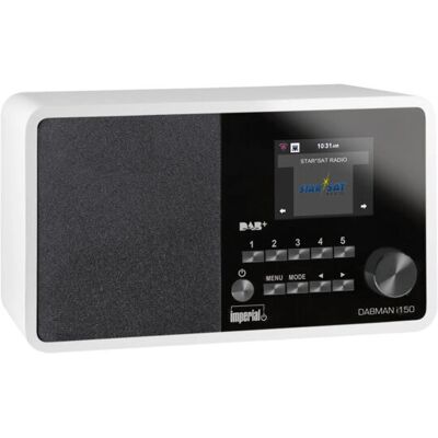 Imperial DABMAN i150 Tragbares Weiß - Radio Imperial DABMAN i150 Tragbares Weiß - Radio