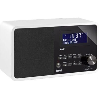 Bärbar radio Imperial DABMAN 100 - DAB+, FM, Retrostil Bärbar radio Imperial DABMAN 100 - DAB+, FM, Retrostil