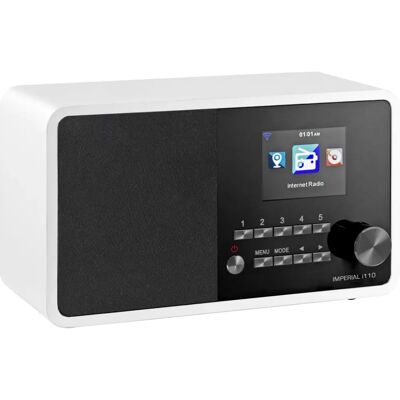 Imperial i110 Wi-Fi Internet Radio - Digital, White Imperial i110 Wi-Fi Internet Radio - Digital, White