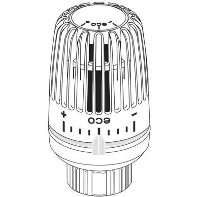 Heimeier Heimeier Thermostat-Kopf 9710-43.500 Weiß - Thermostatkopf Heimeier Heimeier Thermostat-Kopf 9710-43.500 Weiß - Thermostatkopf