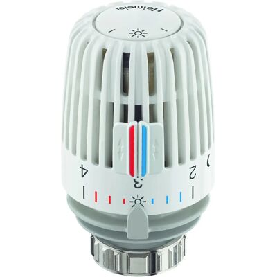 Tête thermostatique Heimeier K Blanc avec Zero - Tête thermostatique Tête thermostatique Heimeier K Blanc avec Zero - Tête thermostatique