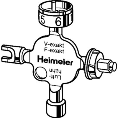 Heimeier Model 0530-01.433 Universalsnøgle - V-exact, F-exact, Retro S - Varmeanlæg Værktøj Heimeier Model 0530-01.433 Universalsnøgle - V-exact, F-exact, Retro S - Varmeanlæg Værktøj