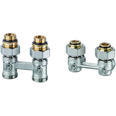 Heimeier Vekotrim G3/4-1/2 Heizkörperanschluss - Messing, für Zweirohrsysteme Heimeier Vekotrim G3/4-1/2 Heizkörperanschluss - Messing, für Zweirohrsysteme