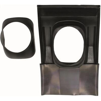 Vaillant Dachziegelabdeckung - Schrägdach, Schwarz, 009076 Vaillant Dachziegelabdeckung - Schrägdach, Schwarz, 009076