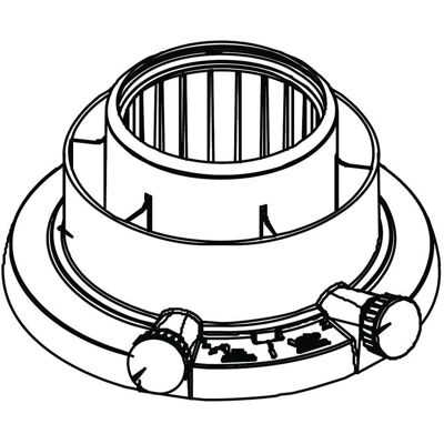 Vaillant Modelo 0020147469 - Adaptador coaxial 80/125mm Vaillant Modelo 0020147469 - Adaptador coaxial 80/125mm