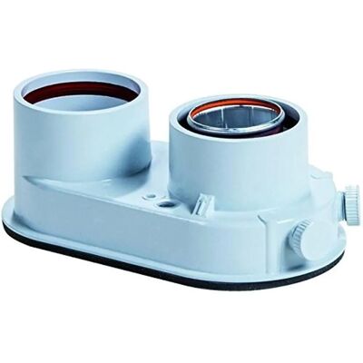 Vaillant - Turbomag - 80/80 mm - Sdoppiatore - Gas boiler exhaust splitter Vaillant - Turbomag - 80/80 mm - Sdoppiatore - Gas boiler exhaust splitter