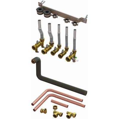 Vaillant Anschlusskonsole - Modell 0020229713 mit flexiblen Anschlussrohren Vaillant Anschlusskonsole - Modell 0020229713 mit flexiblen Anschlussrohren