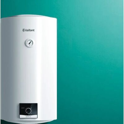 Scaldabagno elettrico bianco Vaillant VEH 80/5-3 - Riscaldatore d'acqua Scaldabagno elettrico bianco Vaillant VEH 80/5-3 - Riscaldatore d'acqua