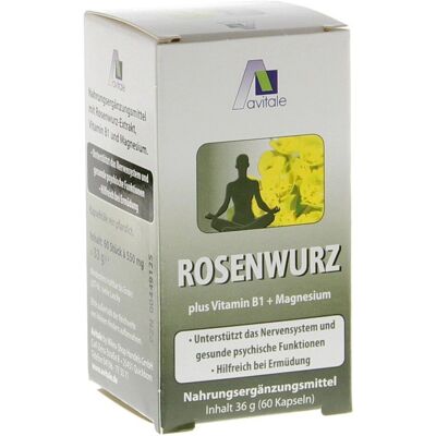 Avitale Rosenwurz 200 mg Kapseln - Nahrungsergänzungsmittel Avitale Rosenwurz 200 mg Kapseln - Nahrungsergänzungsmittel