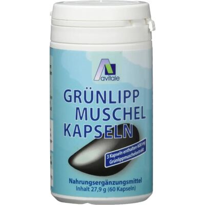 Avitale Grünlippmuschel Vegi-Kapseln - Vegane Kapseln Avitale Grünlippmuschel Vegi-Kapseln - Vegane Kapseln
