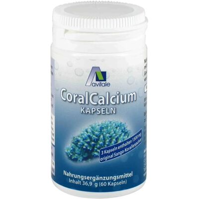 Avitale Coral Calcium 500 mg Kapseln - Nahrungsergänzungsmittel Avitale Coral Calcium 500 mg Kapseln - Nahrungsergänzungsmittel