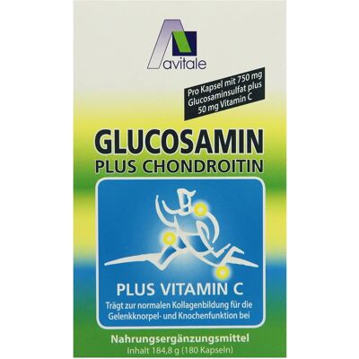 Avitale Glukosamin 750 mg + Kondroitin Sulfát Kapsle Avitale Glukosamin 750 mg + Kondroitin Sulfát Kapsle