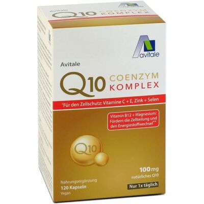 Avitale Coenzym Q10 100 mg Kapseln - Nahrungsergänzungsmittel Avitale Coenzym Q10 100 mg Kapseln - Nahrungsergänzungsmittel