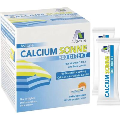 Avitale Calcium Sun 500 - Hautpflege Ergänzung Avitale Calcium Sun 500 - Hautpflege Ergänzung
